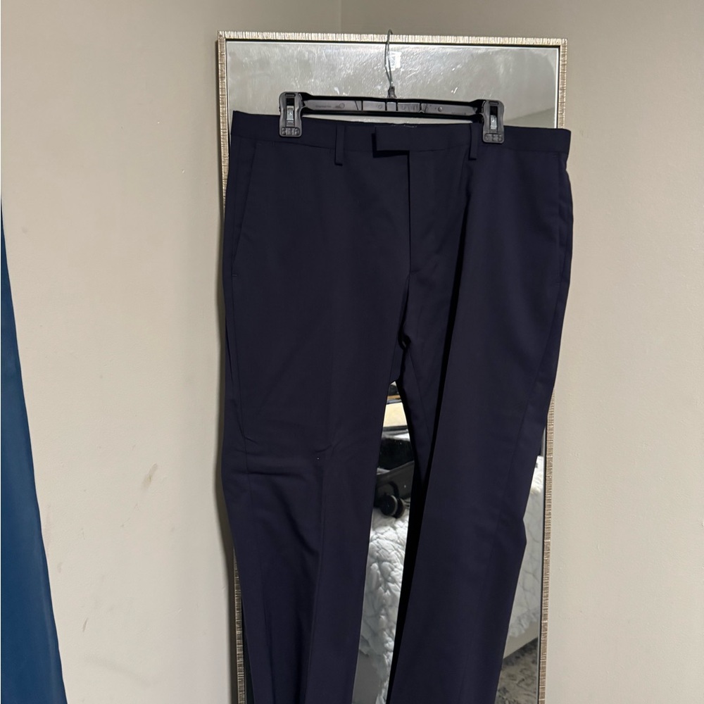 Banana Republic Men's Dark Blue Dress Pants